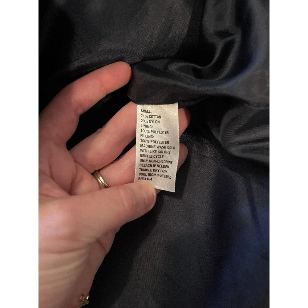 NWT Crown & Ivy Curvy Lace Vest – Navy Blue – Size 2x curvy - Picture 8 of 16